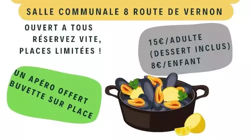 SOIREE MOULES FRITES 04 10 2025